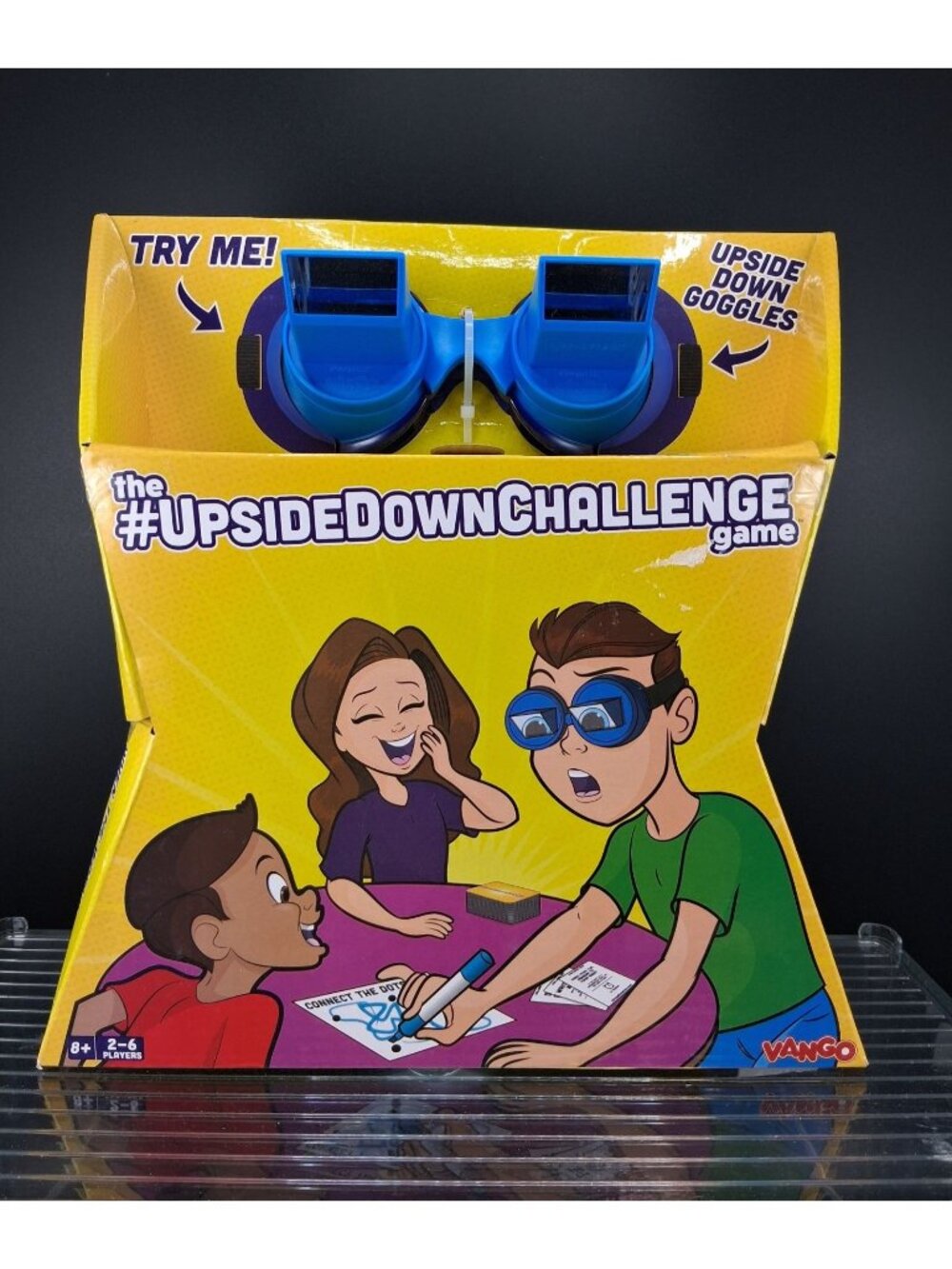 The Upside Down Challenge Game Party Goggles For Ages 8+
